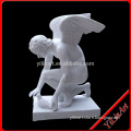 Male Marble White Angel Statue (YL-R149)